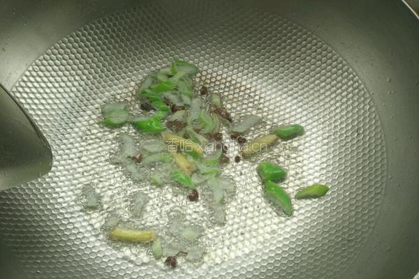 素炒四季豆的做法图解3