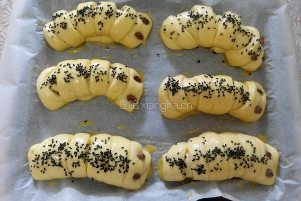 毛毛虫肉松面包的做法图解15