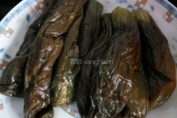 美味咸蒜茄子的做法图解1