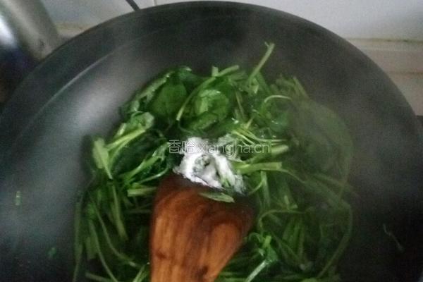 蒜泥空心菜的做法图解4