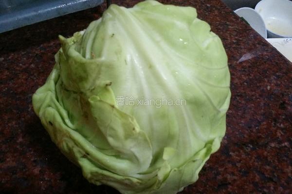胡萝卜包菜炒肉的做法图解2