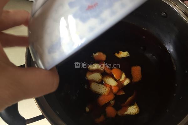 肉桂奶油酒梨的做法图解5