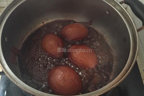 肉桂奶油酒梨的做法图解9