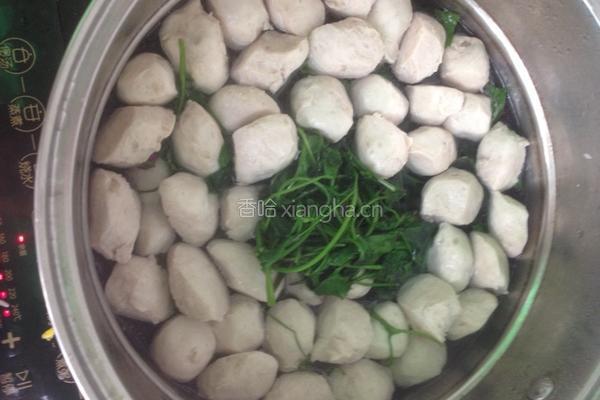 野生蒲公英肉丸子汤的做法图解4