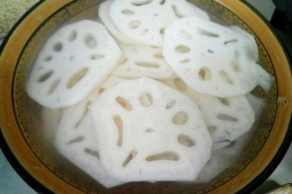 醋熘藕的做法图解3