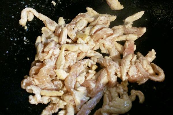 鸡丝豆角焖面的做法图解4
