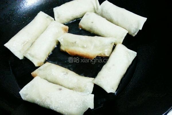 三丝春卷的做法图解15