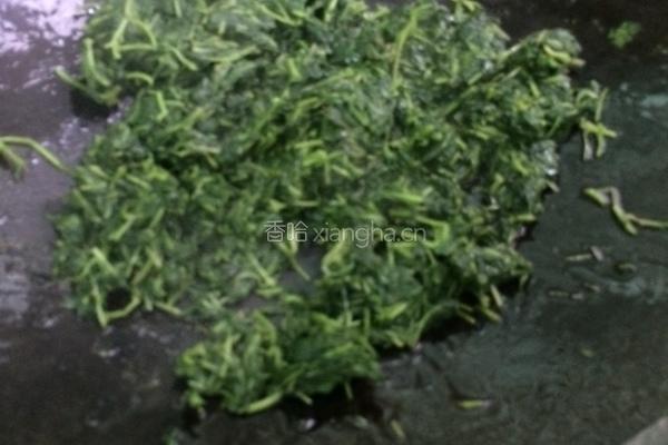 艾草煎鸡蛋的做法图解6