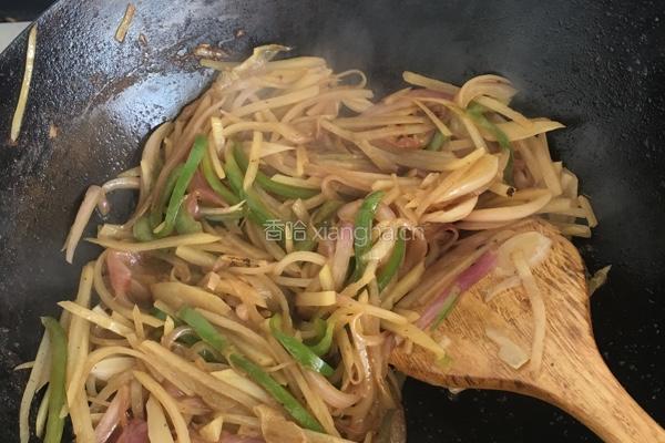 晴晴牌醋溜土豆丝的做法图解6