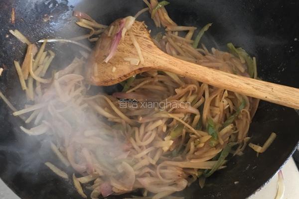 晴晴牌醋溜土豆丝的做法图解7