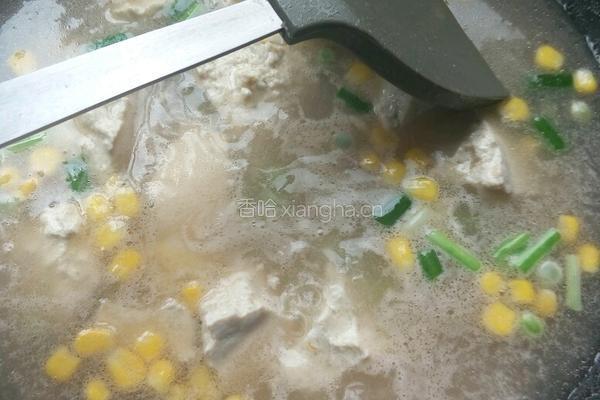 黄金豆腐汤的做法图解7