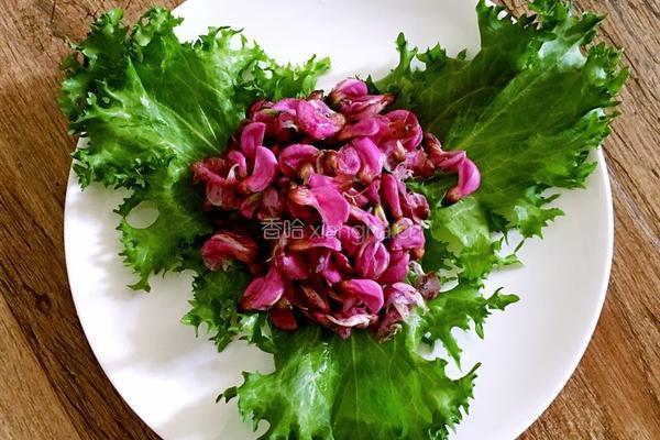 凉拌紫槐花的做法图解6
