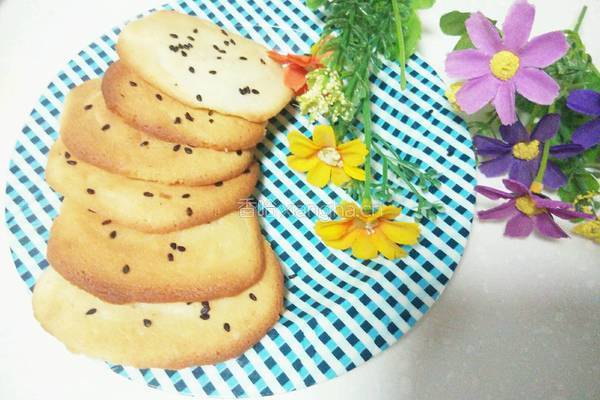 芝麻薄饼的做法图解5