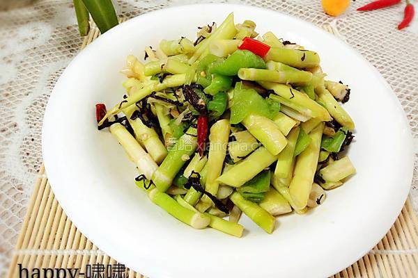 炝炒春笋的做法图解11