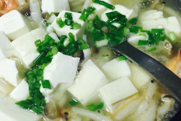 豆腐鲜虾煲的做法图解10