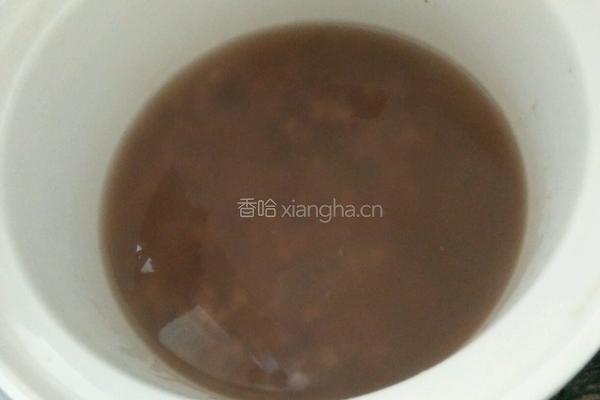 红豆苡米粥的做法图解4
