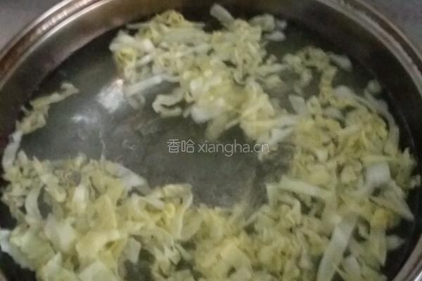紫菜包菜蛋汤的做法图解1