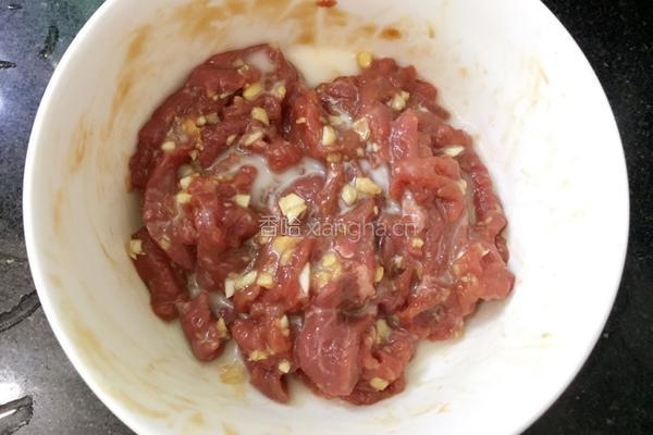 牛肉拌西兰花的做法图解4