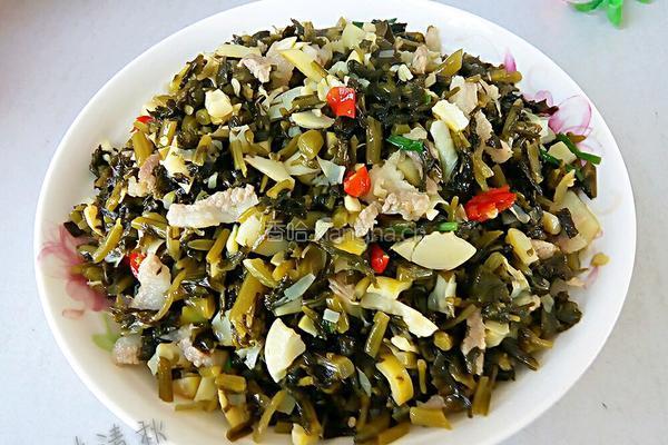 春笋炒咸菜的做法图解8