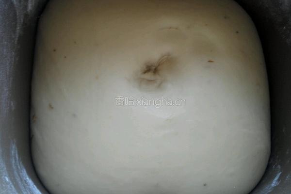 卡仕达香蕉肉松面包的做法图解7