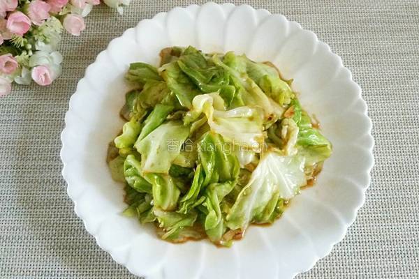 醋溜包菜的做法图解6