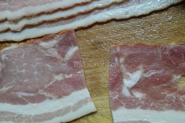 培根金針菇卷的做法图解2