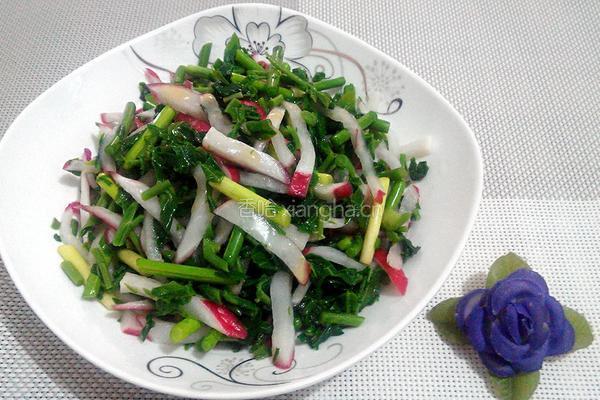 香椿拌菜的做法图解7