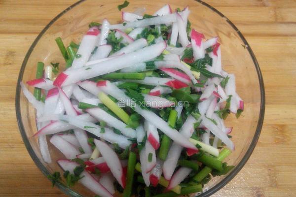 香椿拌菜的做法图解6