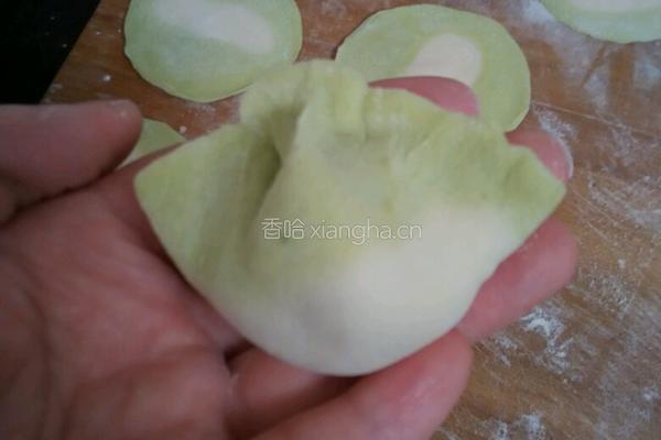 苜蓿猪肉馅饺子的做法图解8