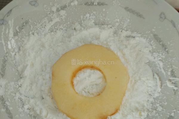 香酥苹果圈的做法图解4