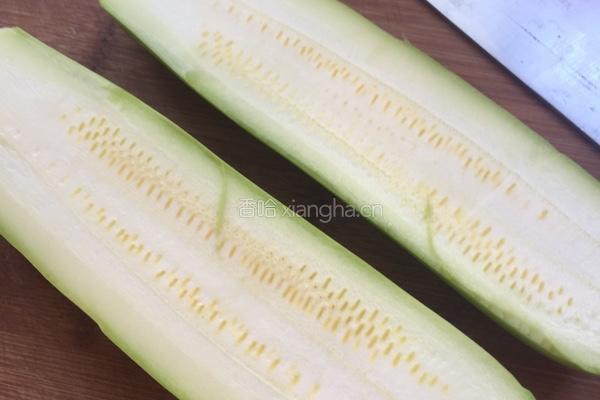 西葫芦小炒肉片的做法图解1