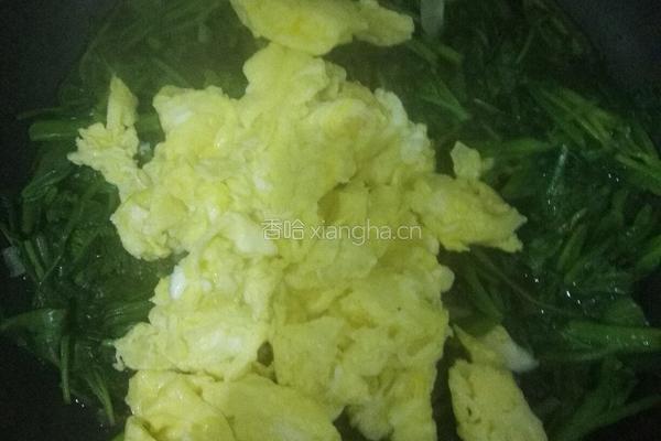 菠菜鸡蛋的做法图解8