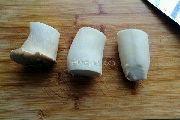 酱汁杏鲍茹的做法图解2