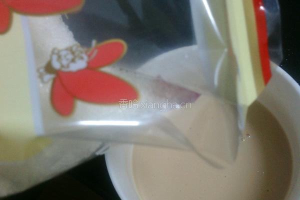 奶醇茶香煎饼的做法图解2