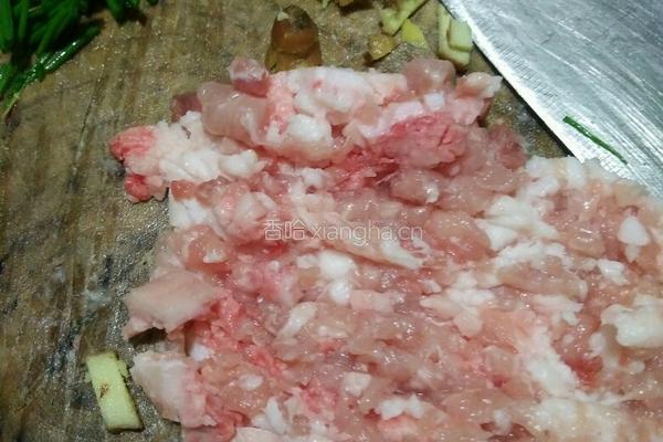 豌豆肉末的做法图解3