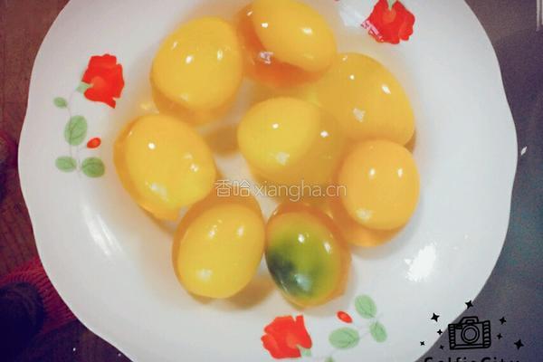 青椒变蛋的做法图解4