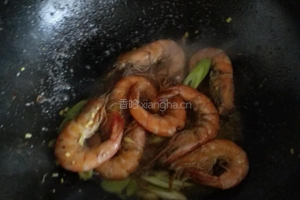 蒜香大虾的做法图解5