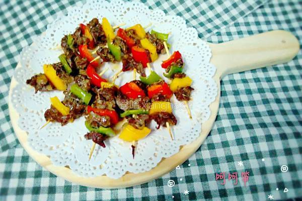 缤纷牛肉串的做法图解15