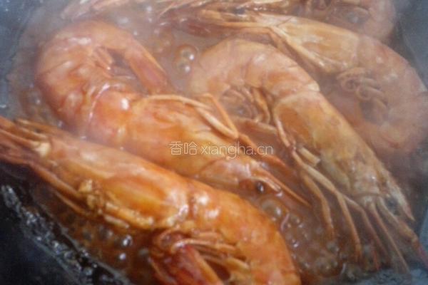 茄汁油焖虾的做法图解8