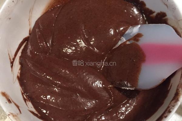 可可戚风蛋糕(八寸)的做法图解5