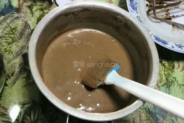 可可戚风蛋糕8寸的做法图解11