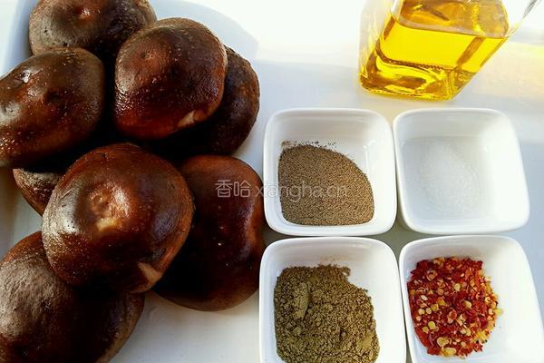 烤香菇的做法图解1