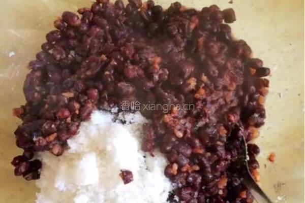 南瓜红豆沙馒头的做法图解4