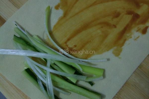苦菊豆腐卷的做法图解3