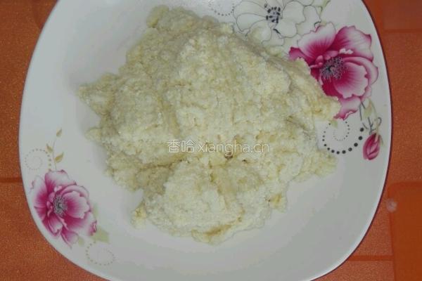 花样炒豆渣的做法图解1
