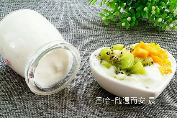 自制水果酸奶的做法图解11