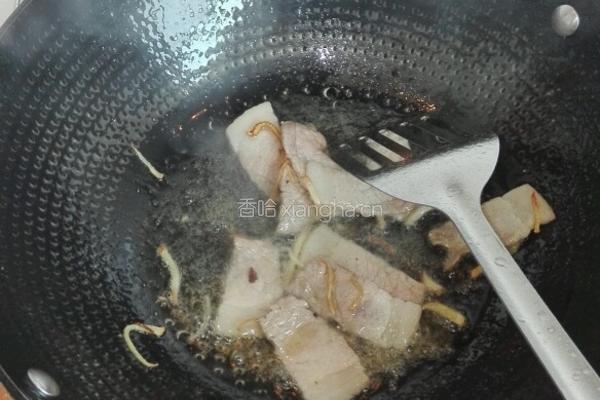 肉片炒三鲜的做法图解6
