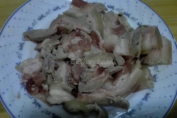 回锅肉的做法图解5