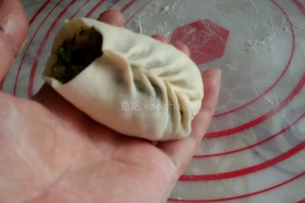 野菜包子(白蒿)的做法图解16