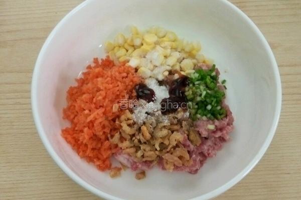 三鲜烧麦的做法图解3